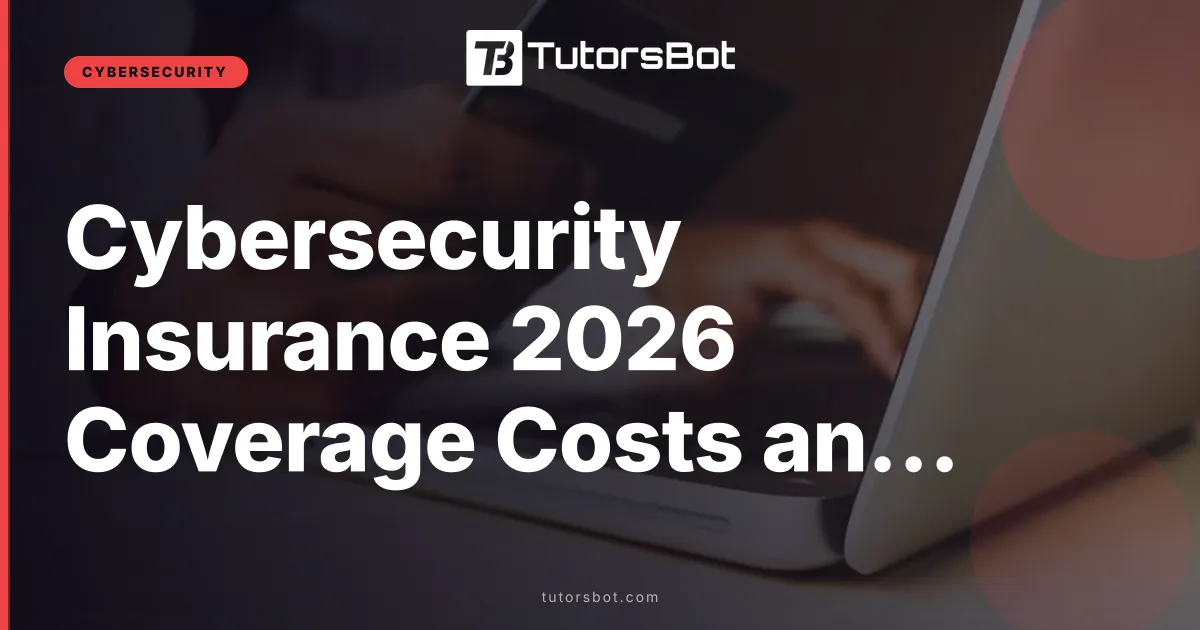 Cybersecurity Insurance 2026 Coverage Costs and Limits