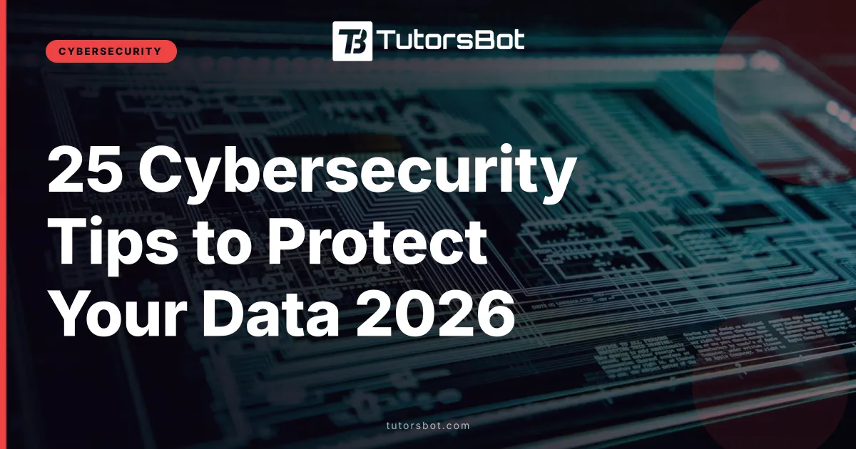 25 Cybersecurity Tips to Protect Your Data 2026