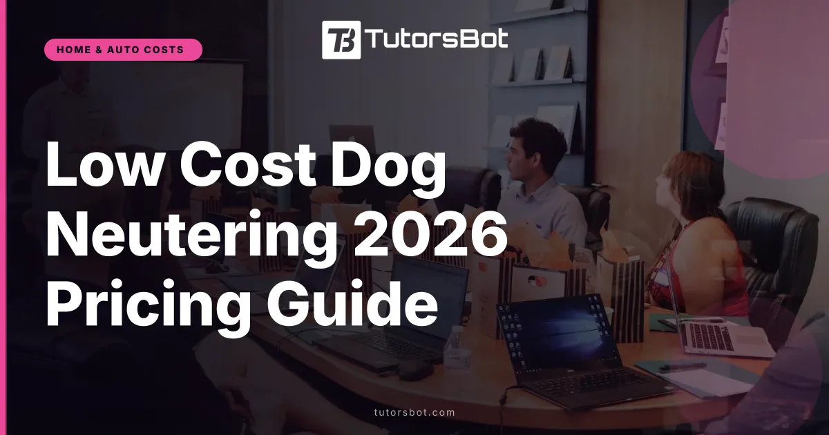 Low Cost Dog Neutering 2026 Pricing Guide