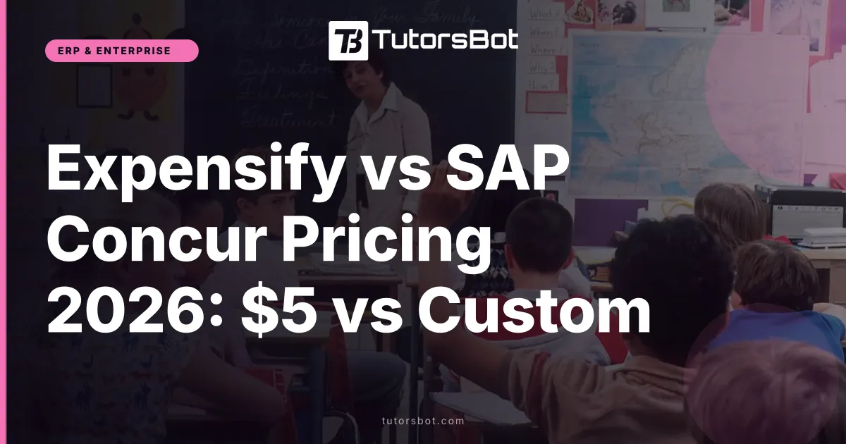 Expensify vs SAP Concur Pricing 2026: $5 vs Custom