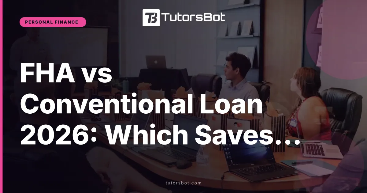 FHA vs Conventional Loan 2026: Which Saves More?