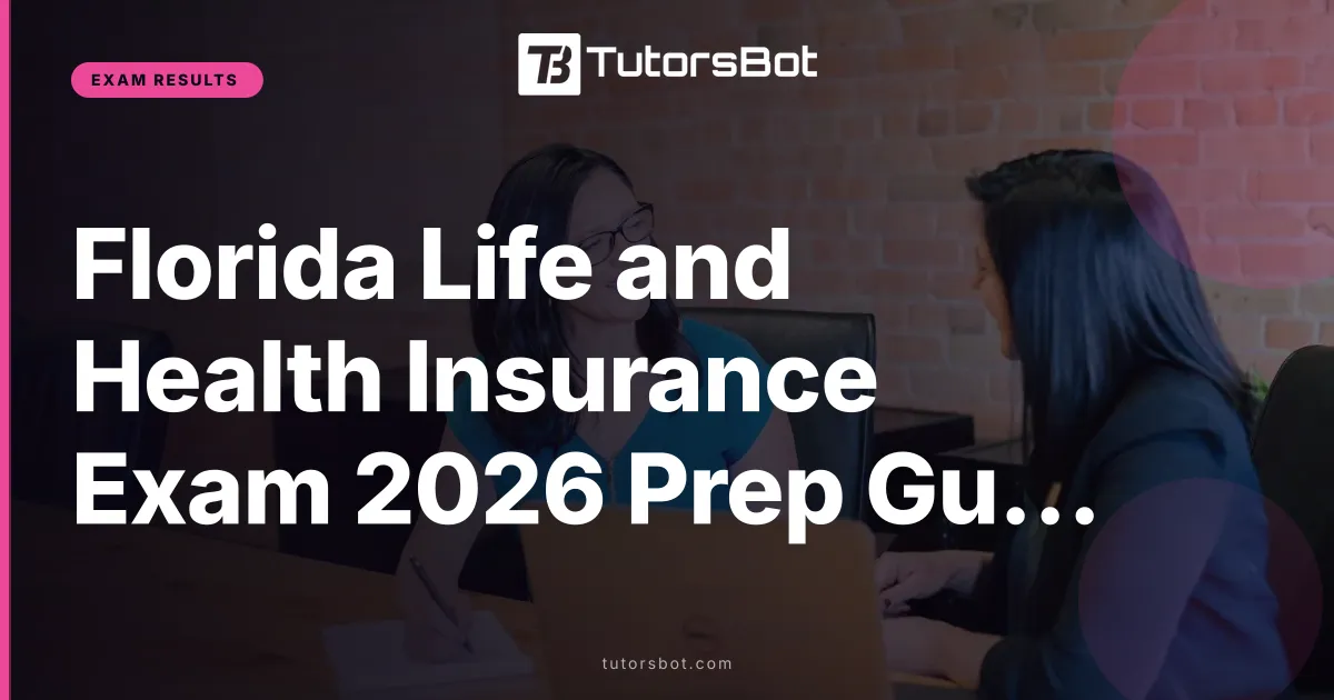 Florida Life and Health Insurance Exam 2026 Prep Guide