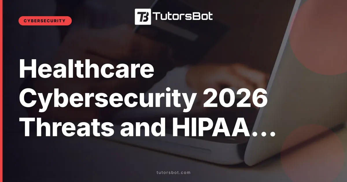 Healthcare Cybersecurity 2026 Threats and HIPAA Compliance