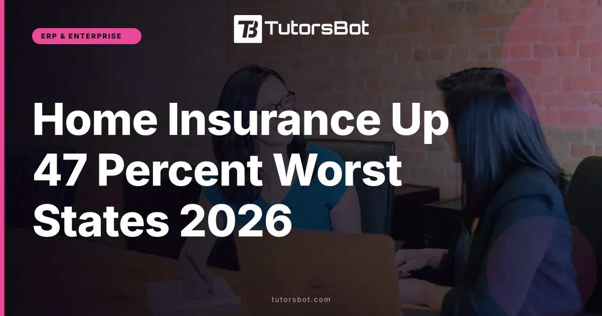 Home Insurance Up 47 Percent Worst States 2026