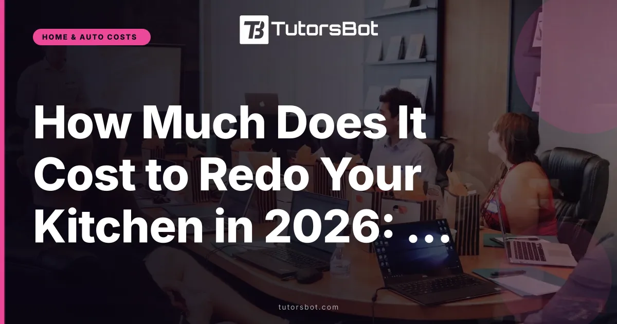 How Much Does It Cost to Redo Your Kitchen in 2026: Real Numbers