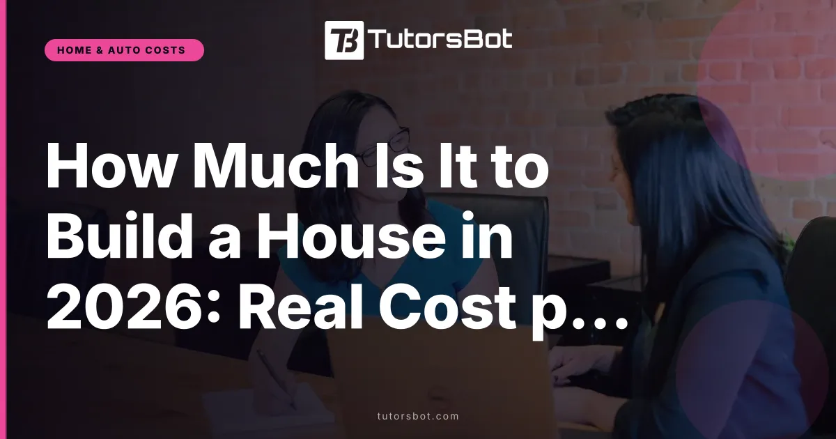 How Much Is It to Build a House in 2026: Real Cost per Square Foot