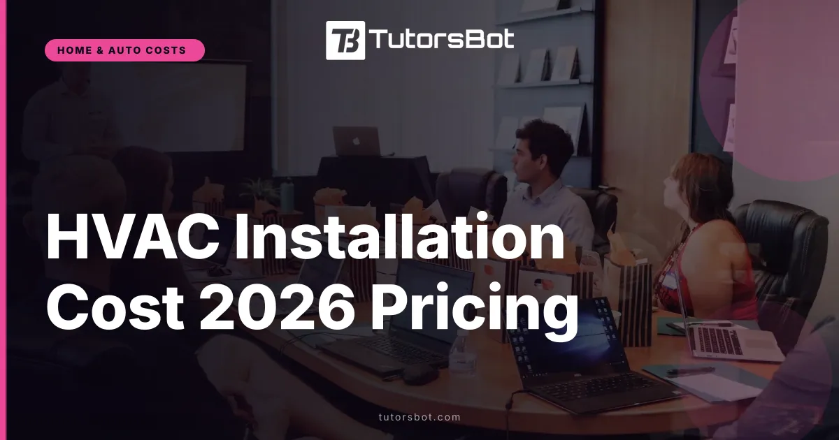 HVAC Installation Cost 2026 Pricing