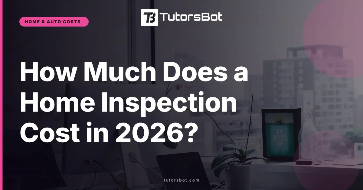 How Much Does a Home Inspection Cost in 2026?