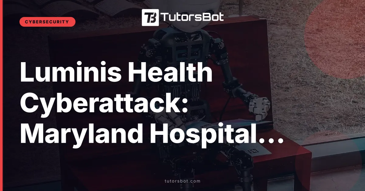 Luminis Health Cyberattack: Maryland Hospitals Hit