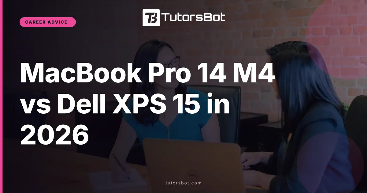 MacBook Pro 14 M4 vs Dell XPS 15 in 2026