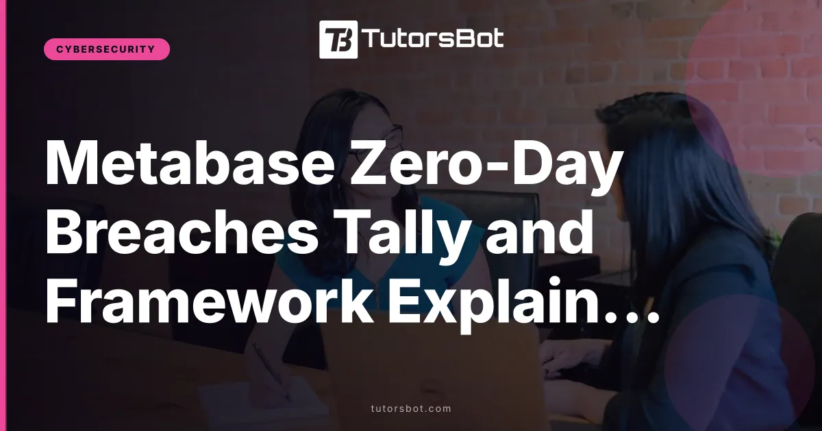 Metabase Zero-Day Breaches Tally and Framework Explained