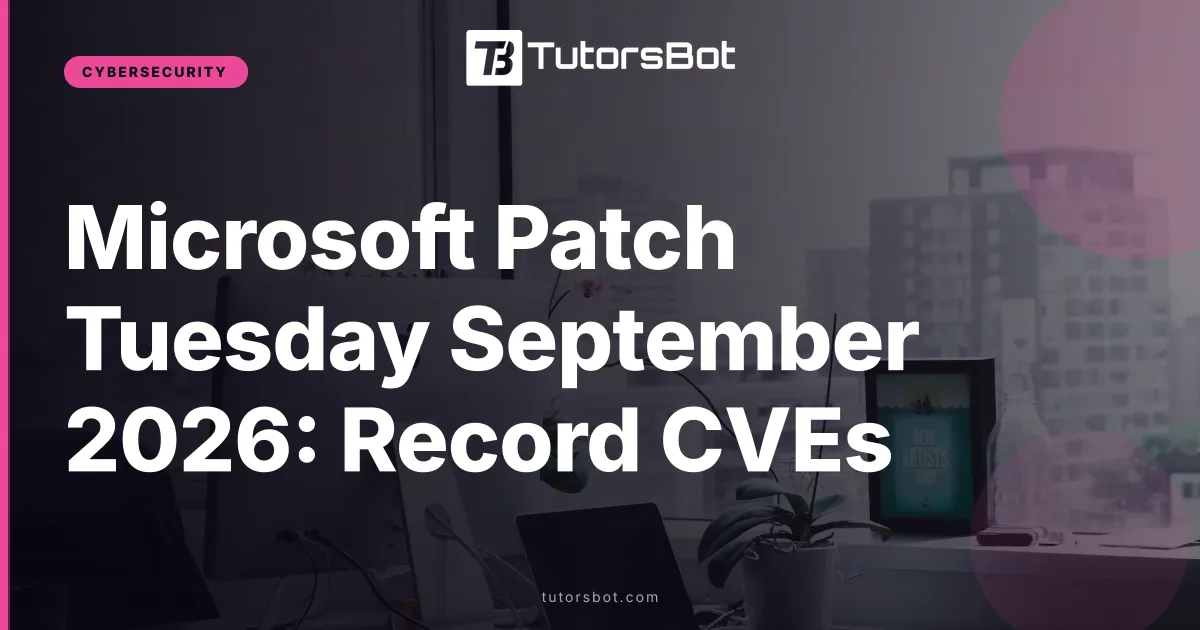 Microsoft Patch Tuesday September 2026: Record CVEs