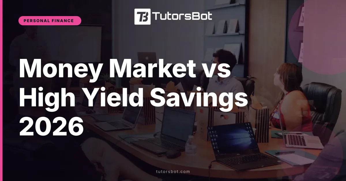 Money Market vs High Yield Savings 2026