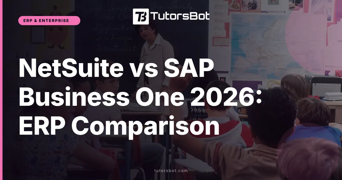 NetSuite vs SAP Business One 2026: ERP Comparison