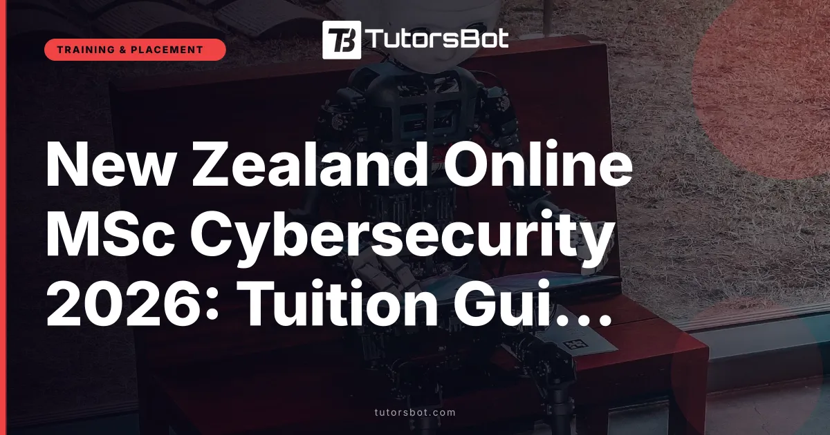 New Zealand Online MSc Cybersecurity 2026: Tuition Guide