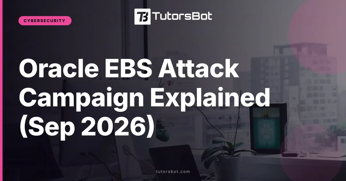 Oracle EBS Attack Campaign Explained (Sep 2026)