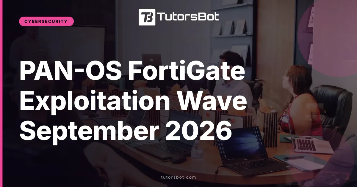 PAN-OS FortiGate Exploitation Wave September 2026