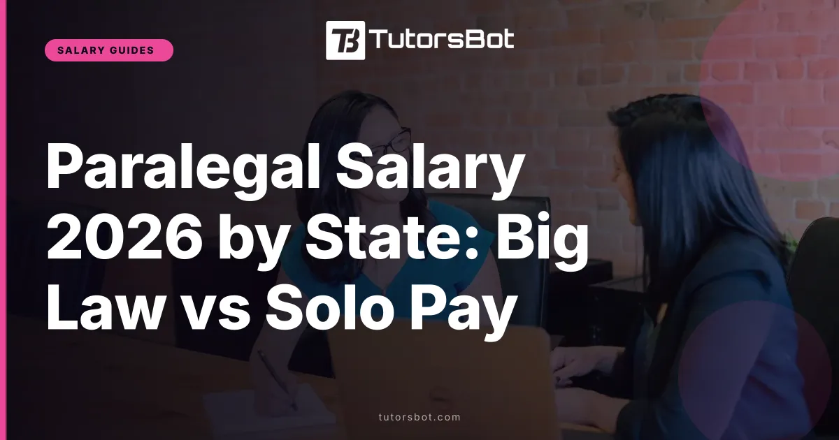 Paralegal Salary 2026 by State: Big Law vs Solo Pay