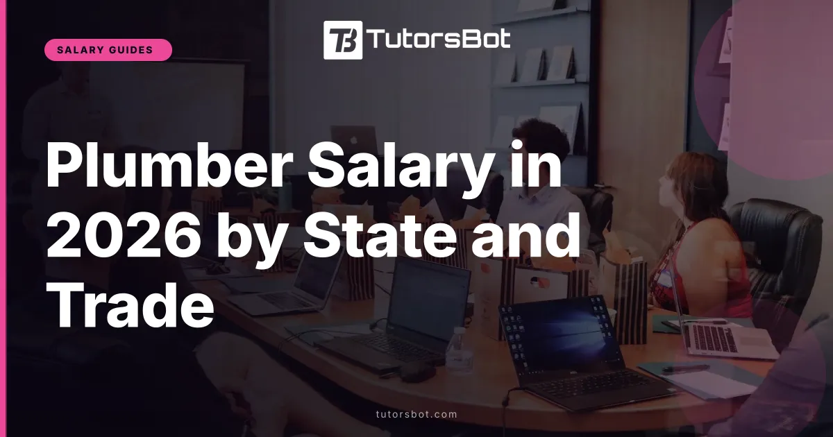 Plumber Salary in 2026 by State and Trade