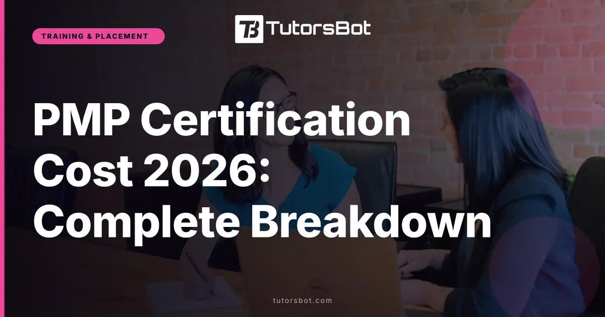 PMP Certification Cost 2026: Complete Breakdown
