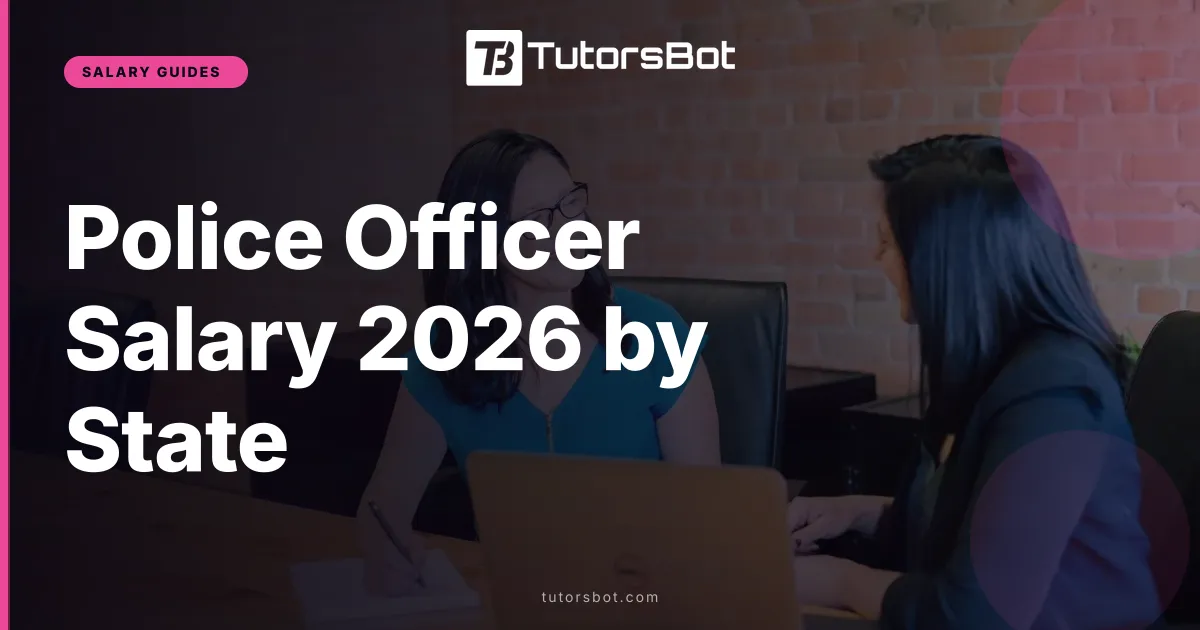 Police Officer Salary 2026 by State