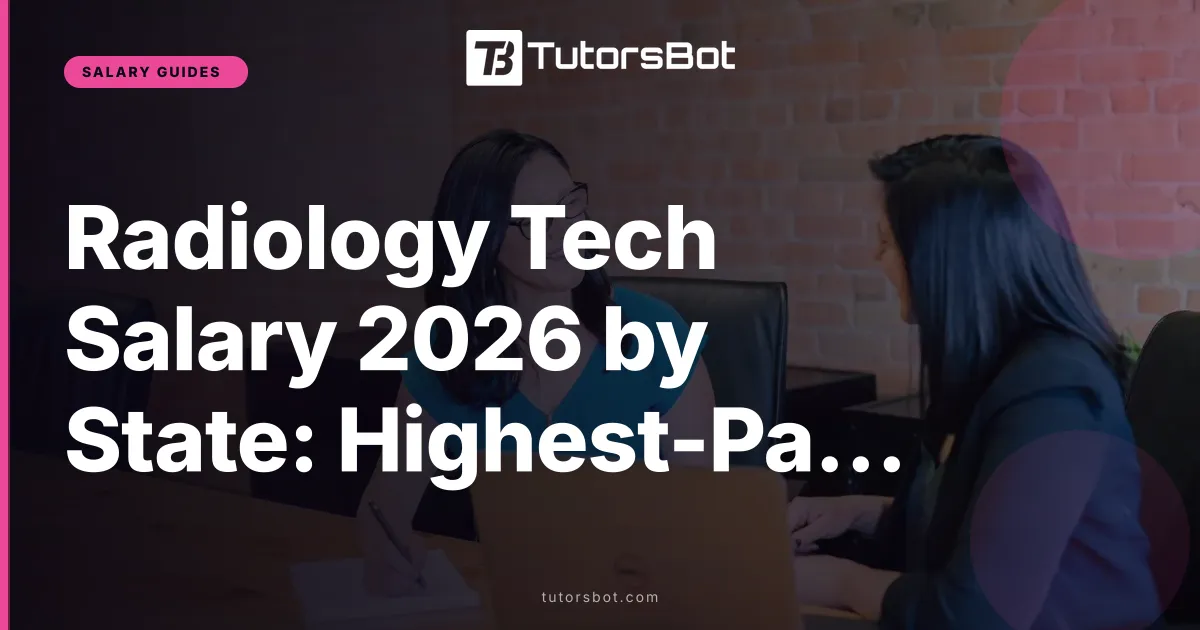 Radiology Tech Salary 2026 by State: Highest-Pay States