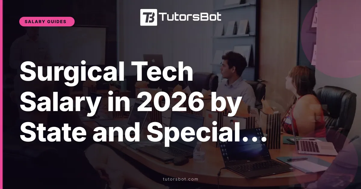 Surgical Tech Salary in 2026 by State and Specialty