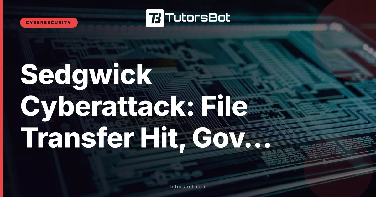 Sedgwick Cyberattack: File Transfer Hit, Government