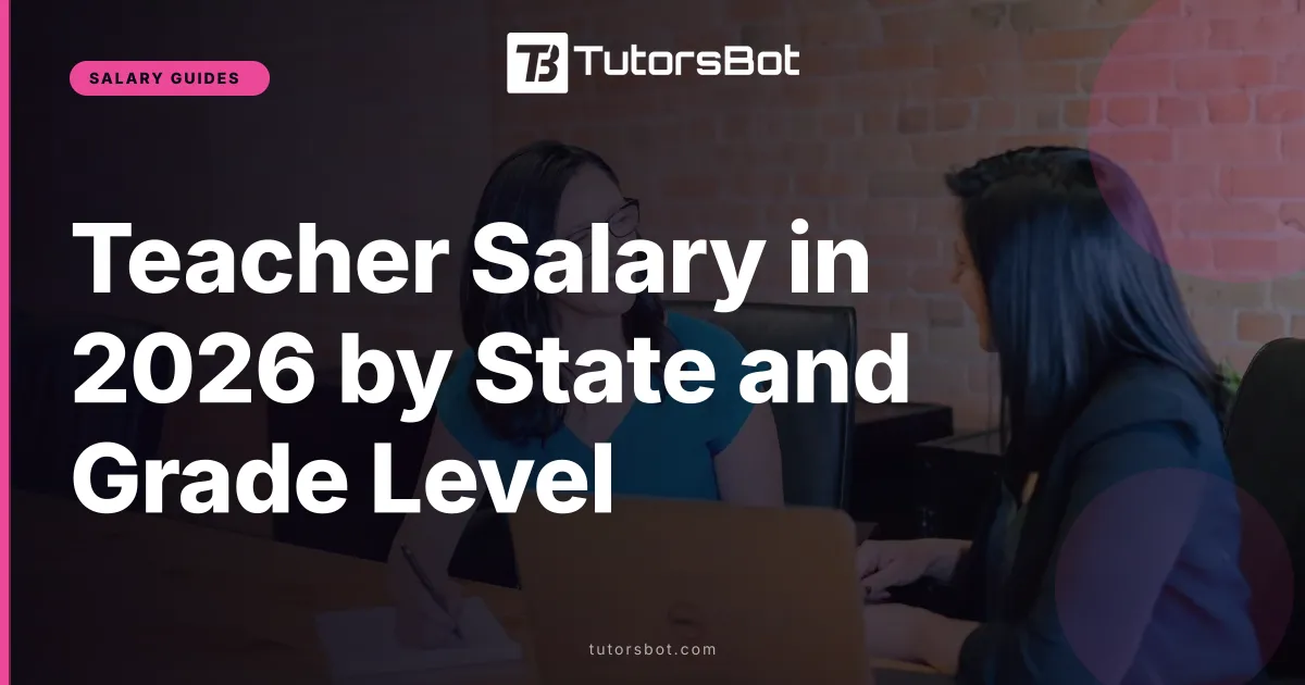 Teacher Salary in 2026 by State and Grade Level