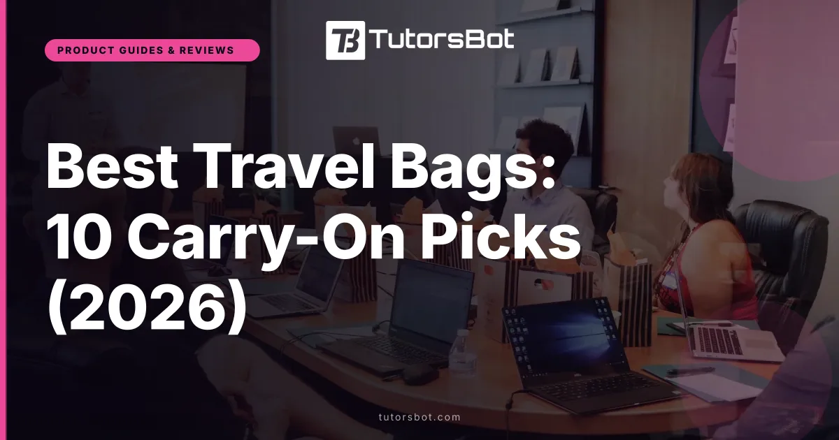 Best Travel Bags: 10 Carry-On Picks (2026)