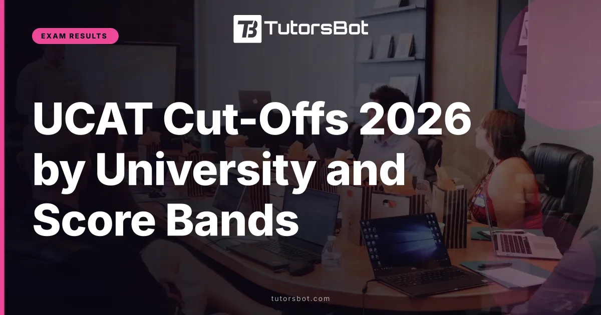 UCAT Cut-Offs 2026 by University and Score Bands