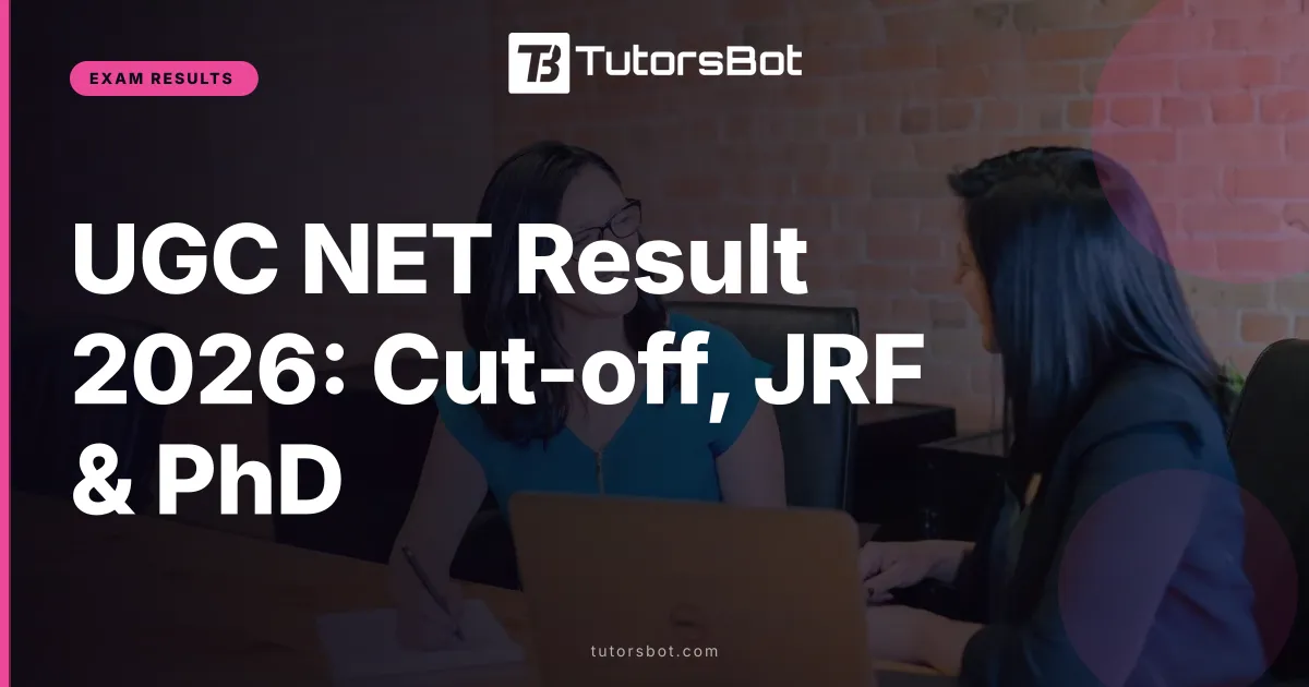 UGC NET Result 2026: Cut-off, JRF & PhD