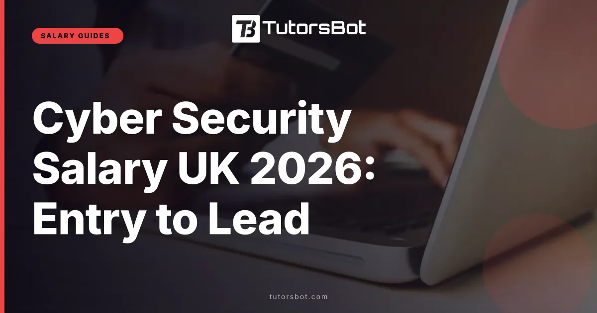 Cyber Security Salary UK 2026: Entry to Lead