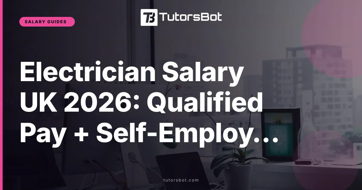 Electrician Salary UK 2026: Qualified Pay + Self-Employed
