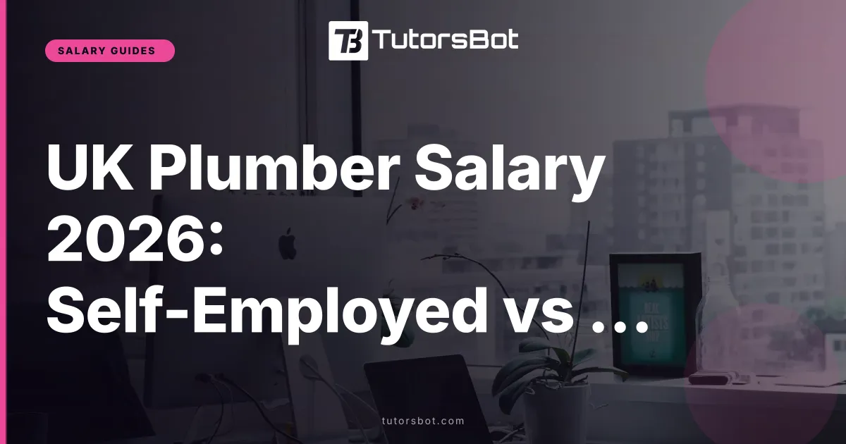 UK Plumber Salary 2026: Self-Employed vs Employed