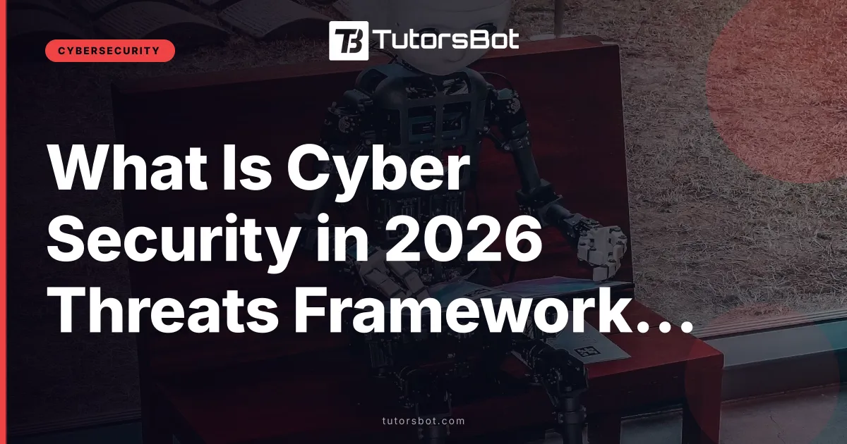 What Is Cyber Security in 2026 Threats Frameworks and Basics