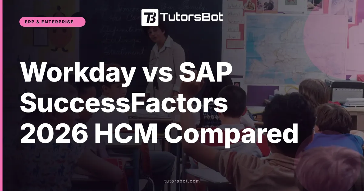 Workday vs SAP SuccessFactors 2026 HCM Compared